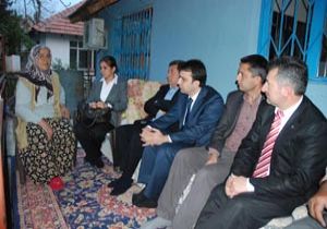 Şehit ailesi ziyareti